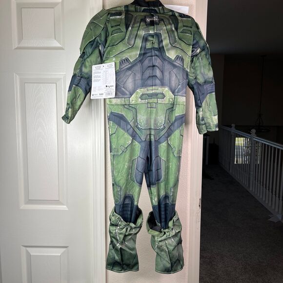 Disguise Boys' HALO Infinite Master Chief Jumpsuit Halloween Costume - Picture 4 of 10